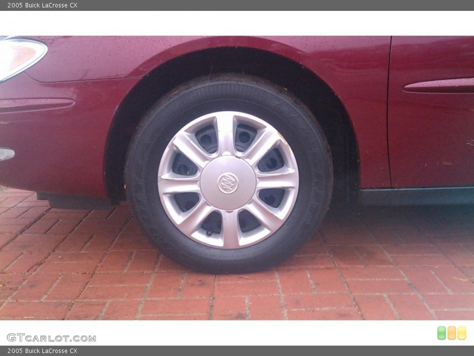 2005 Buick LaCrosse CX Wheel and Tire Photo #39578725