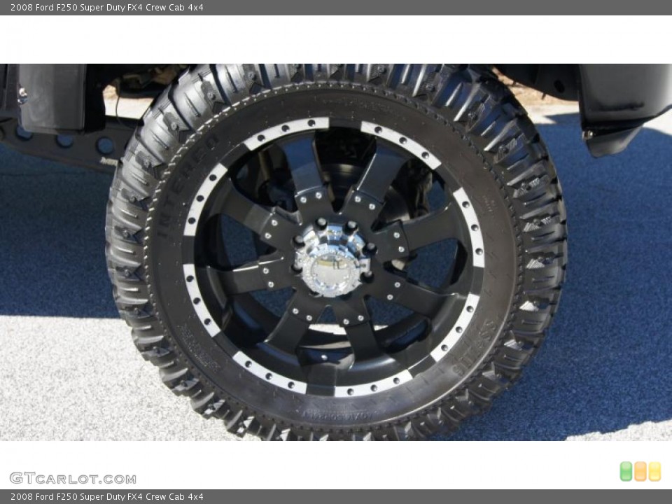 2008 Ford F250 Super Duty Custom Wheel and Tire Photo #39583545