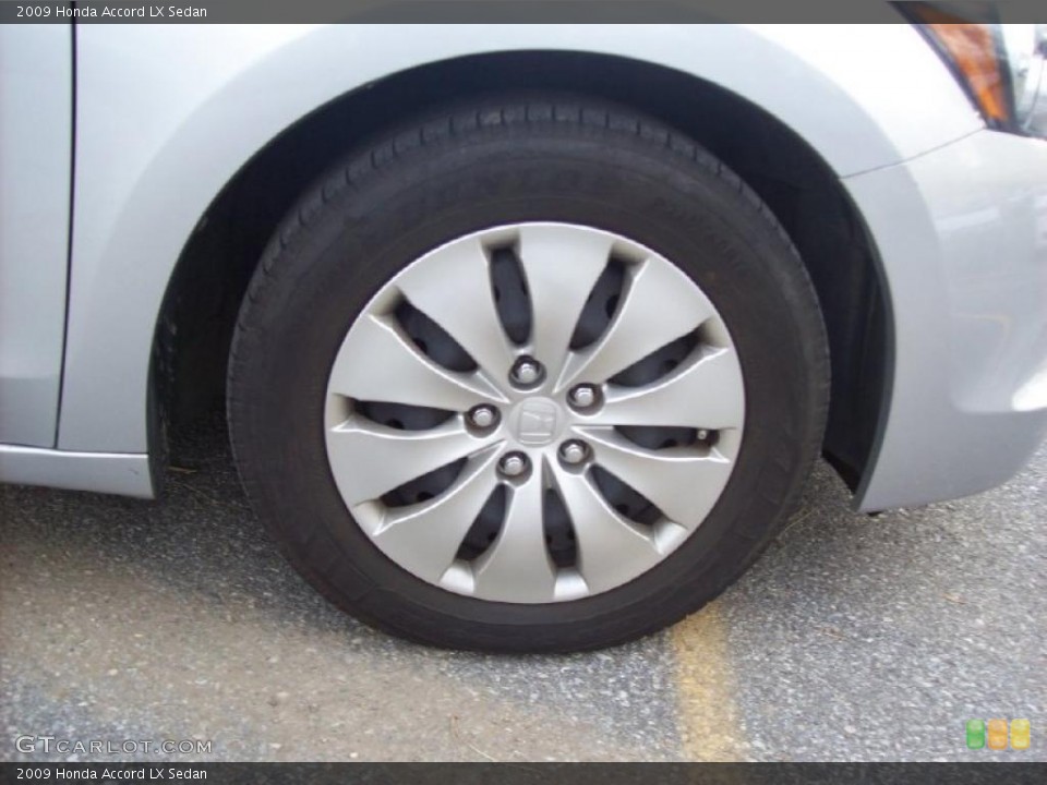 2009 Honda Accord LX Sedan Wheel and Tire Photo #39591765