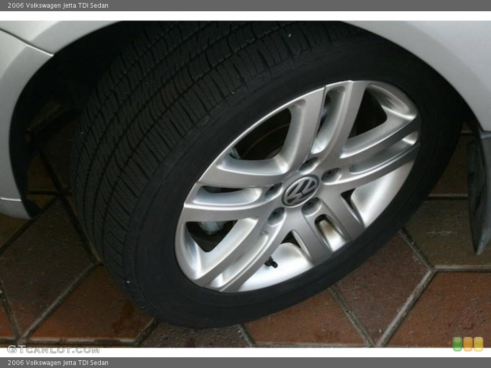 2006 Volkswagen Jetta TDI Sedan Wheel and Tire Photo #39596847