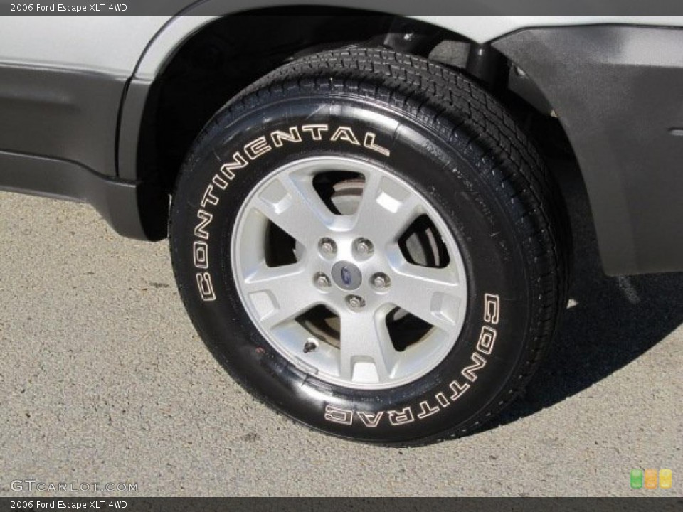 2006 Ford Escape XLT 4WD Wheel and Tire Photo #39606161