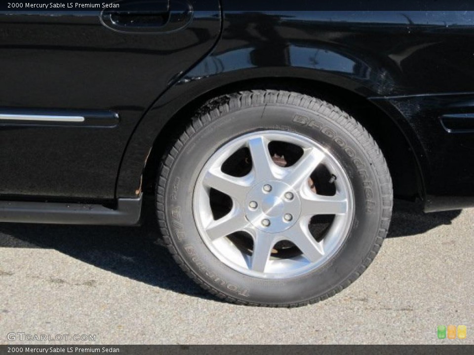 2000 Mercury Sable LS Premium Sedan Wheel and Tire Photo #39608009