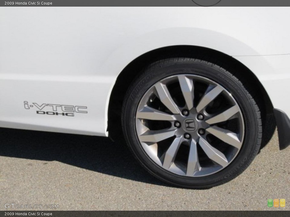 2009 Honda Civic Si Coupe Wheel and Tire Photo #39610553