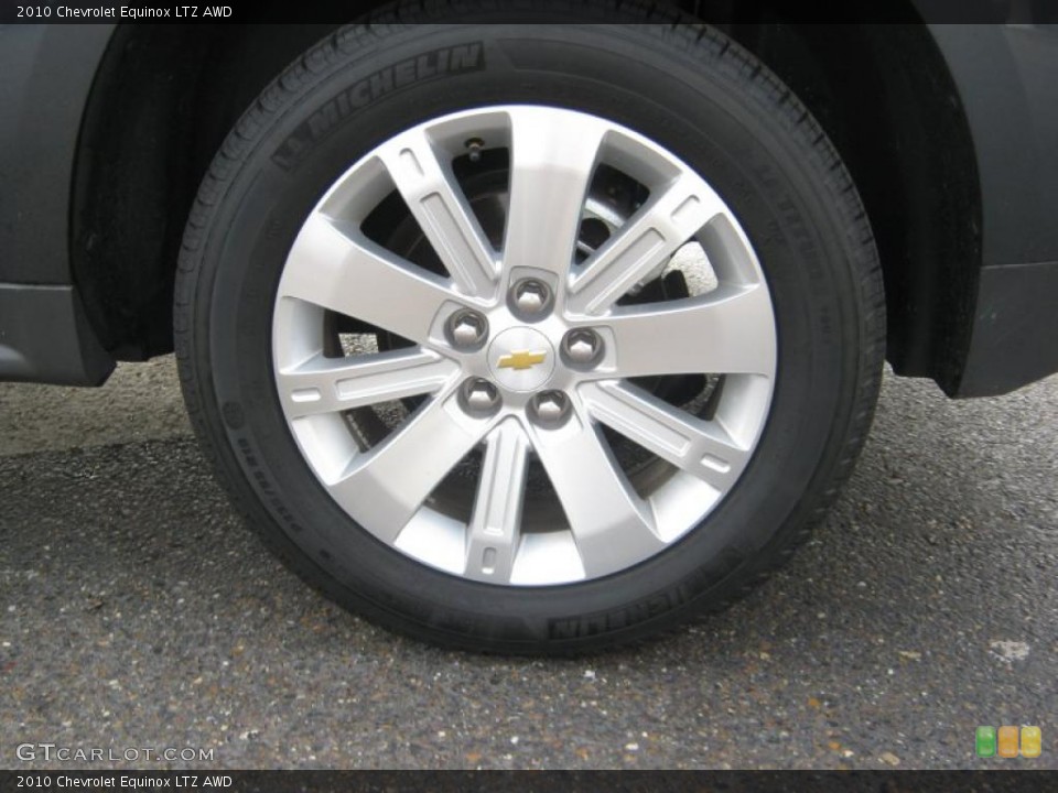2010 Chevrolet Equinox LTZ AWD Wheel and Tire Photo #39632550