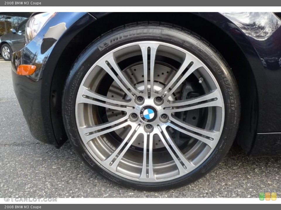 2008 BMW M3 Coupe Wheel and Tire Photo #39635297