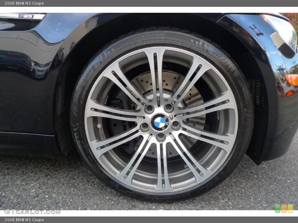 2008 BMW M3 Coupe Wheel and Tire Photo #39635518