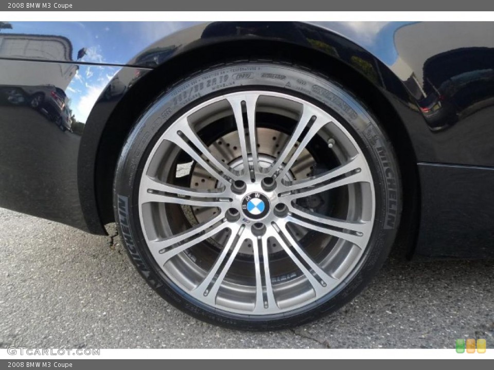 2008 BMW M3 Coupe Wheel and Tire Photo #39635534