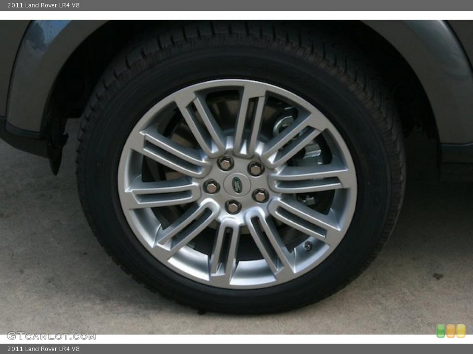 2011 Land Rover LR4 V8 Wheel and Tire Photo #39636214