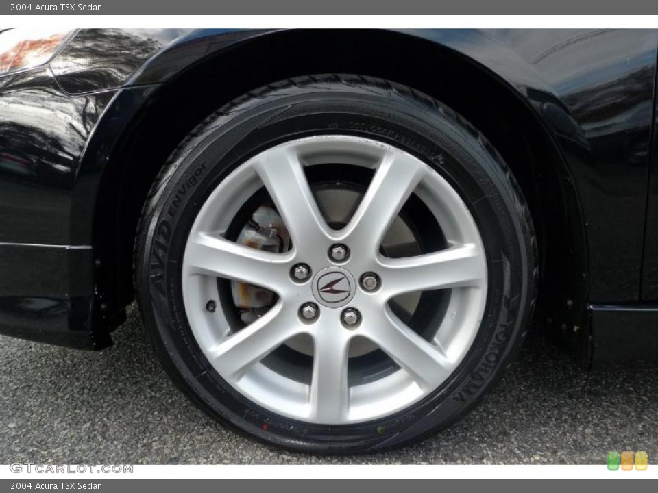 2004 Acura TSX Sedan Wheel and Tire Photo #39636902