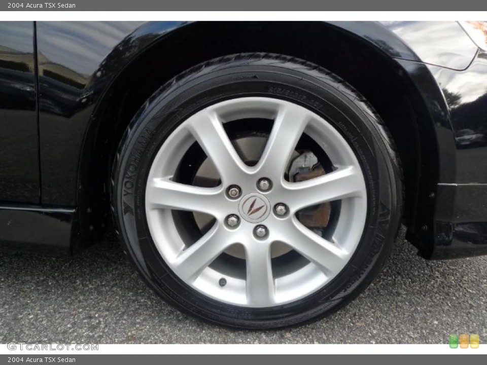 2004 Acura TSX Sedan Wheel and Tire Photo #39637138