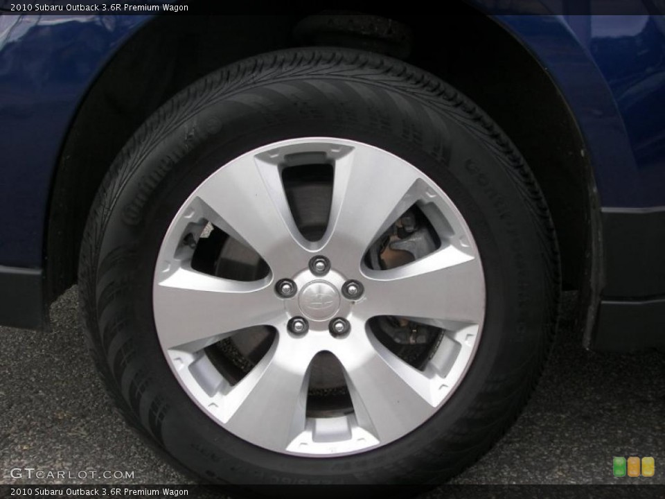 2010 Subaru Outback 3.6R Premium Wagon Wheel and Tire Photo #39639002