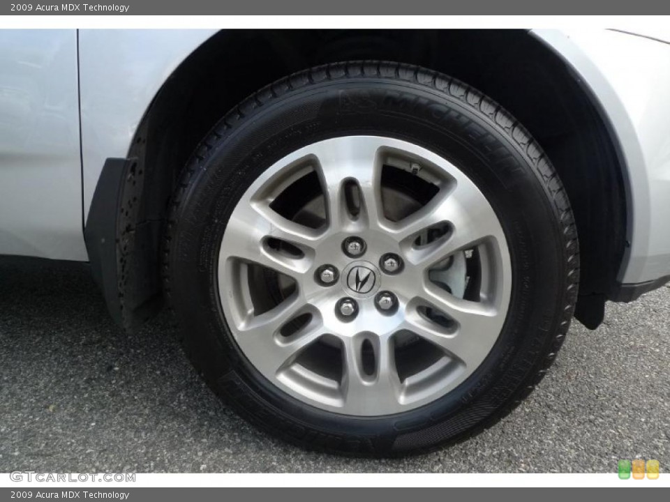 2009 Acura MDX Technology Wheel and Tire Photo #39639843