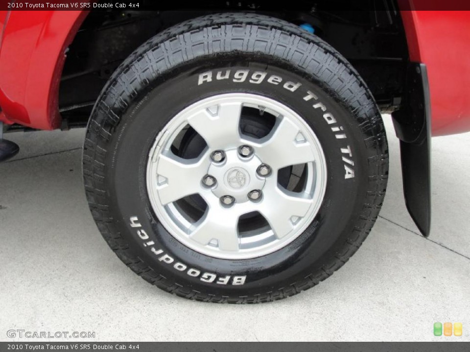 2010 Toyota Tacoma V6 SR5 Double Cab 4x4 Wheel and Tire Photo #39648684