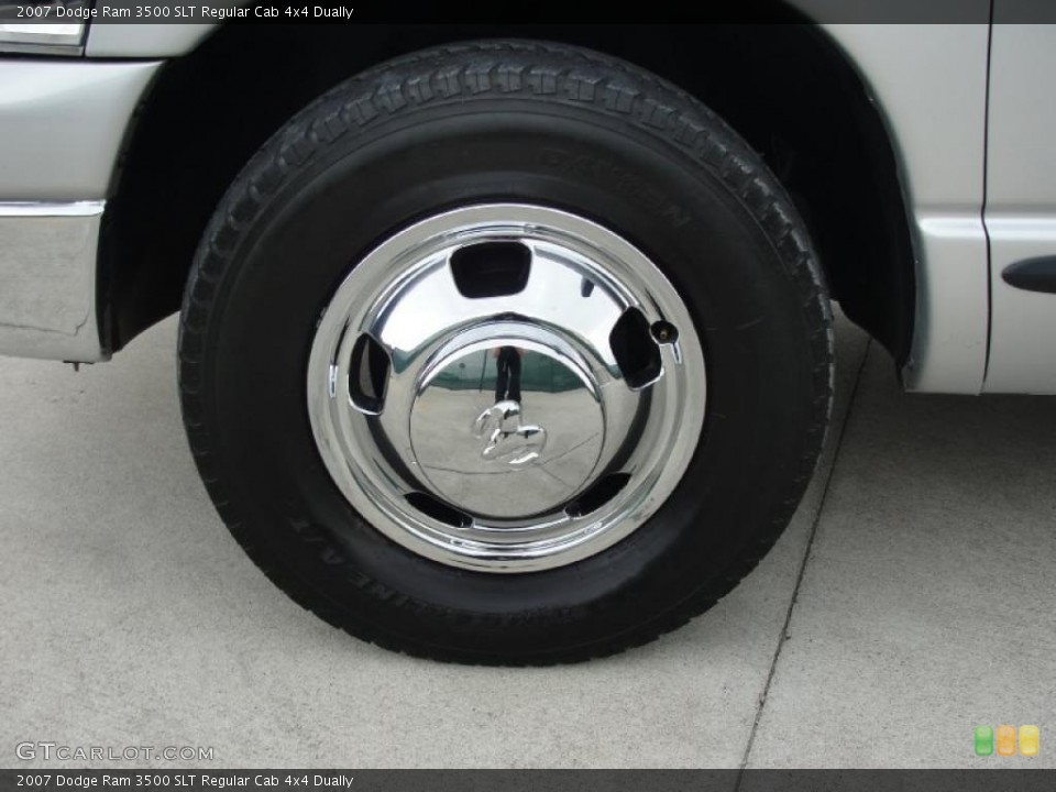 2007 Dodge Ram 3500 SLT Regular Cab 4x4 Dually Wheel and Tire Photo #39650436