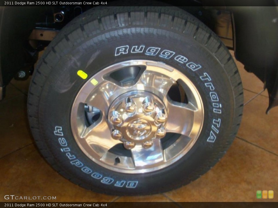 2011 Dodge Ram 2500 HD SLT Outdoorsman Crew Cab 4x4 Wheel and Tire Photo #39651220