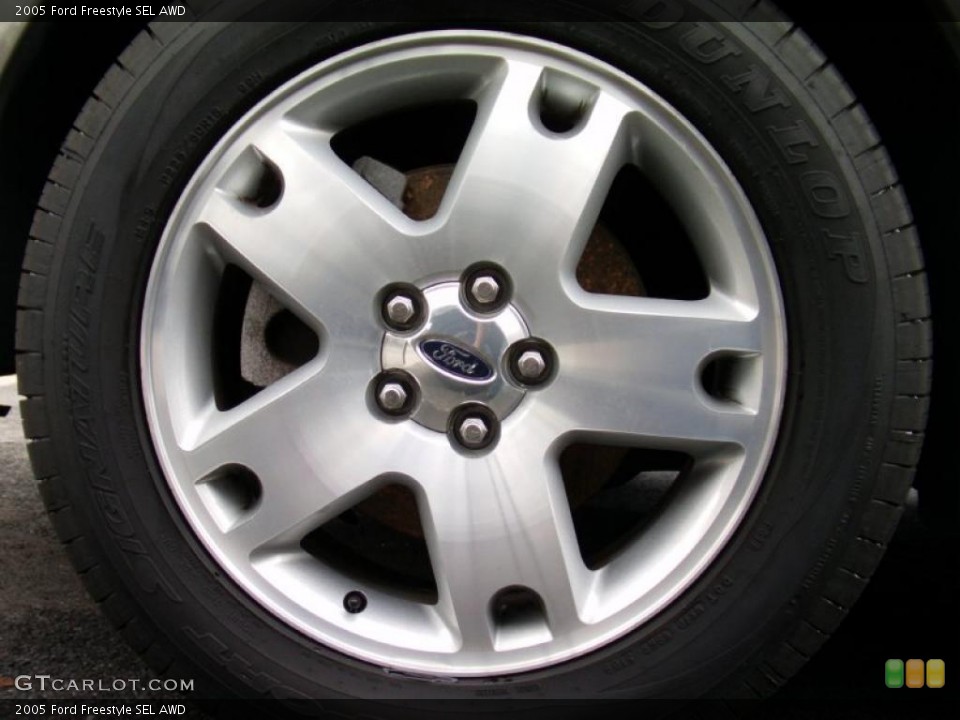 2005 Ford Freestyle SEL AWD Wheel and Tire Photo #39656726