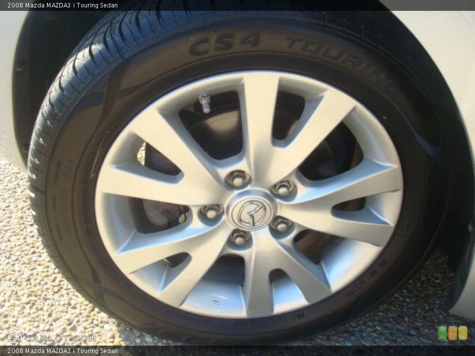 2008 Mazda MAZDA3 i Touring Sedan Wheel and Tire Photo #39662980