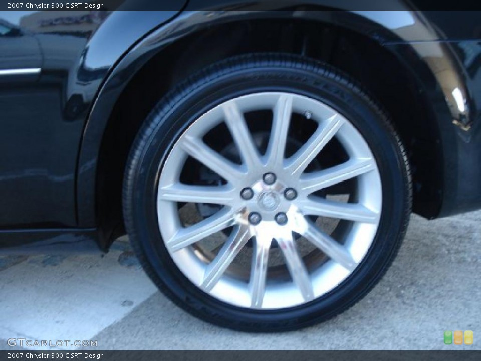 2007 Chrysler 300 C SRT Design Wheel and Tire Photo #39663084