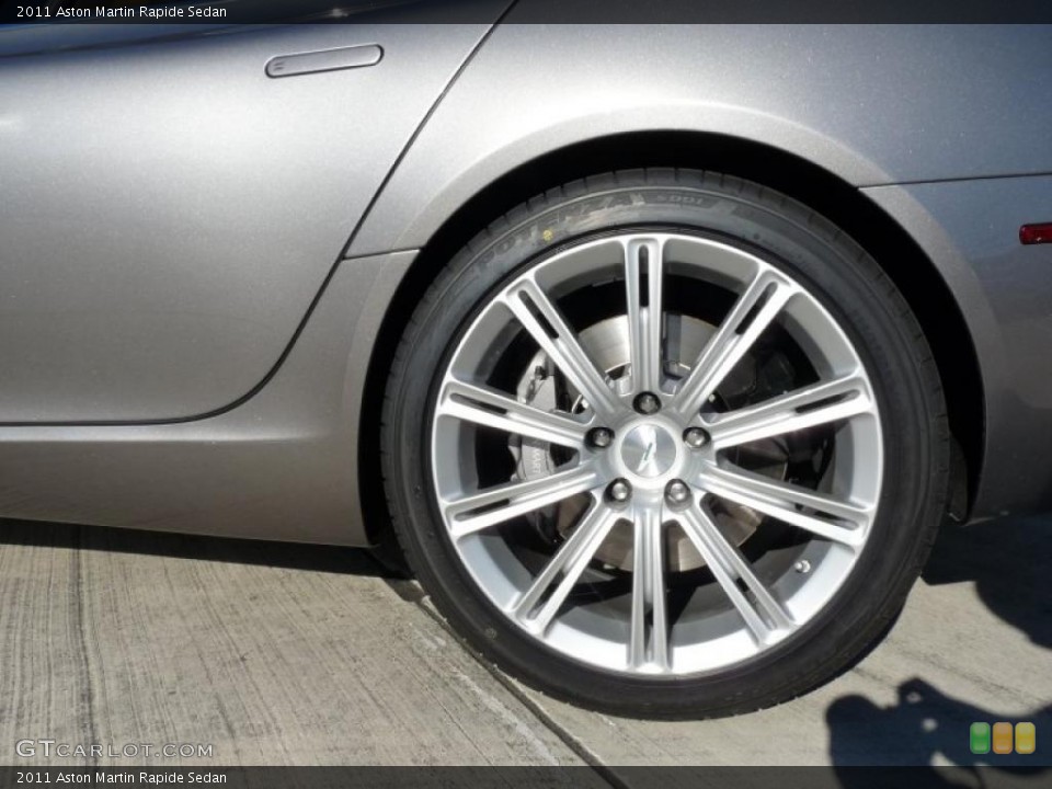 2011 Aston Martin Rapide Sedan Wheel and Tire Photo #39664728