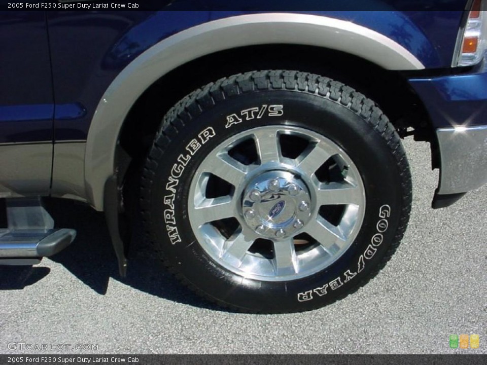 2005 Ford F250 Super Duty Lariat Crew Cab Wheel and Tire Photo #39669411