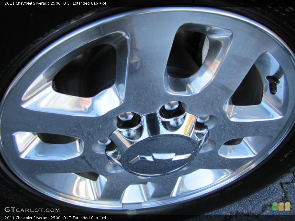 2011 Chevrolet Silverado 2500HD LT Extended Cab 4x4 Wheel and Tire Photo #39675135