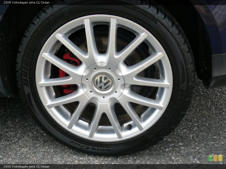 2006 Volkswagen Jetta GLI Sedan Wheel and Tire Photo #39676787