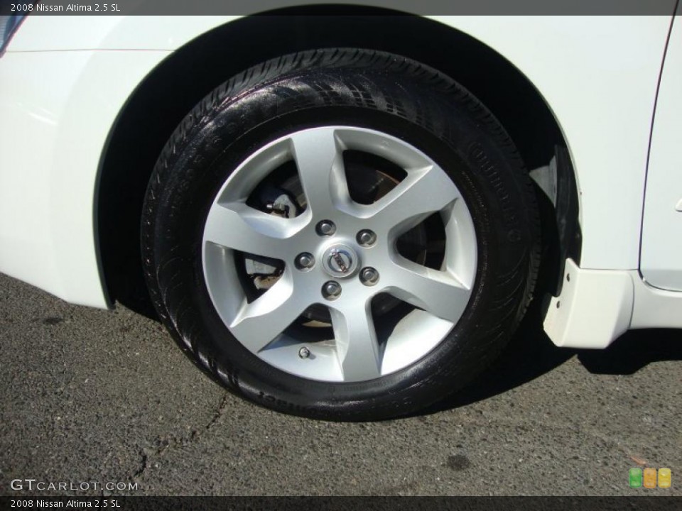 2008 Nissan altima rims and tires #2