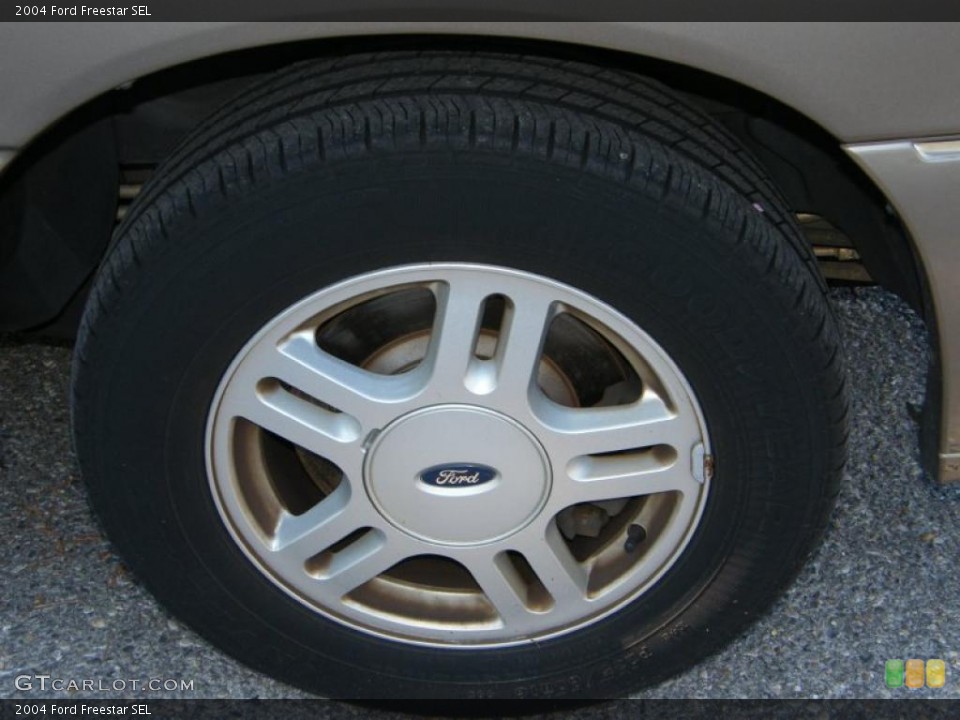 2004 Ford Freestar SEL Wheel and Tire Photo #39683235