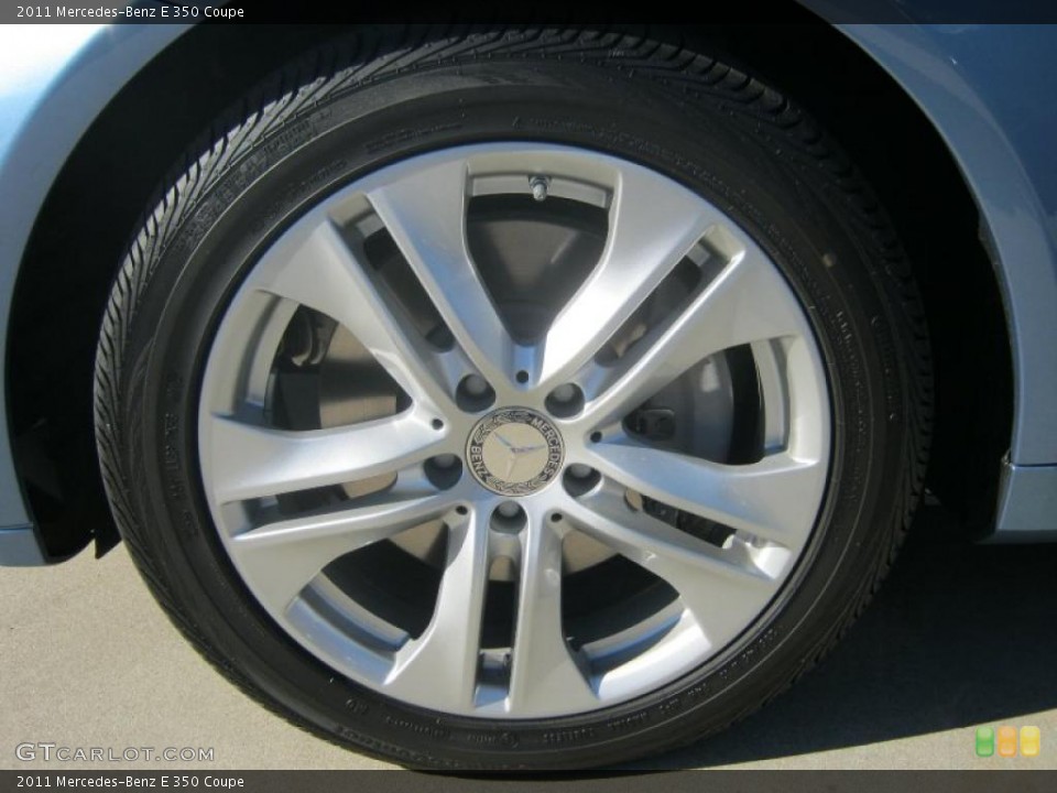 2011 Mercedes-Benz E 350 Coupe Wheel and Tire Photo #39685815