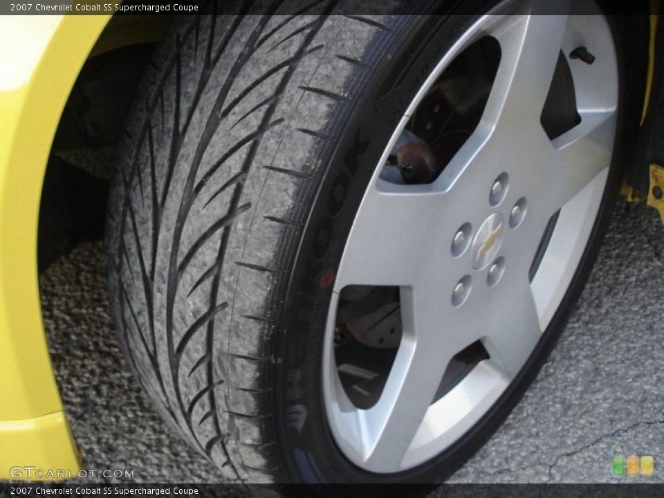 2007 Chevrolet Cobalt SS Supercharged Coupe Wheel and Tire Photo #39695163