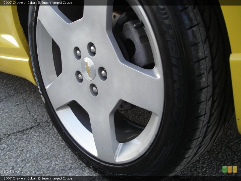 2007 Chevrolet Cobalt SS Supercharged Coupe Wheel and Tire Photo #39695179