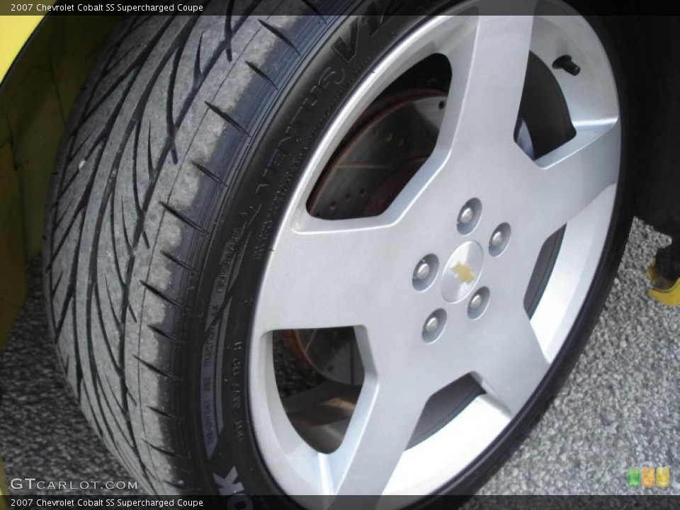 2007 Chevrolet Cobalt SS Supercharged Coupe Wheel and Tire Photo #39695207