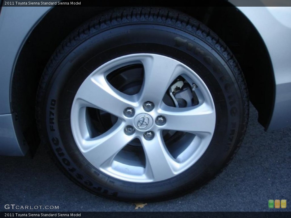 2011 Toyota Sienna  Wheel and Tire Photo #39701807