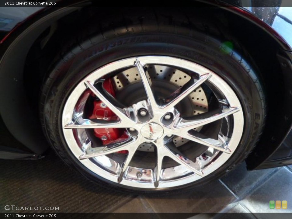 2011 Chevrolet Corvette Z06 Wheel and Tire Photo #39704999