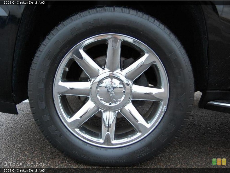 2008 GMC Yukon Denali AWD Wheel and Tire Photo #39705723