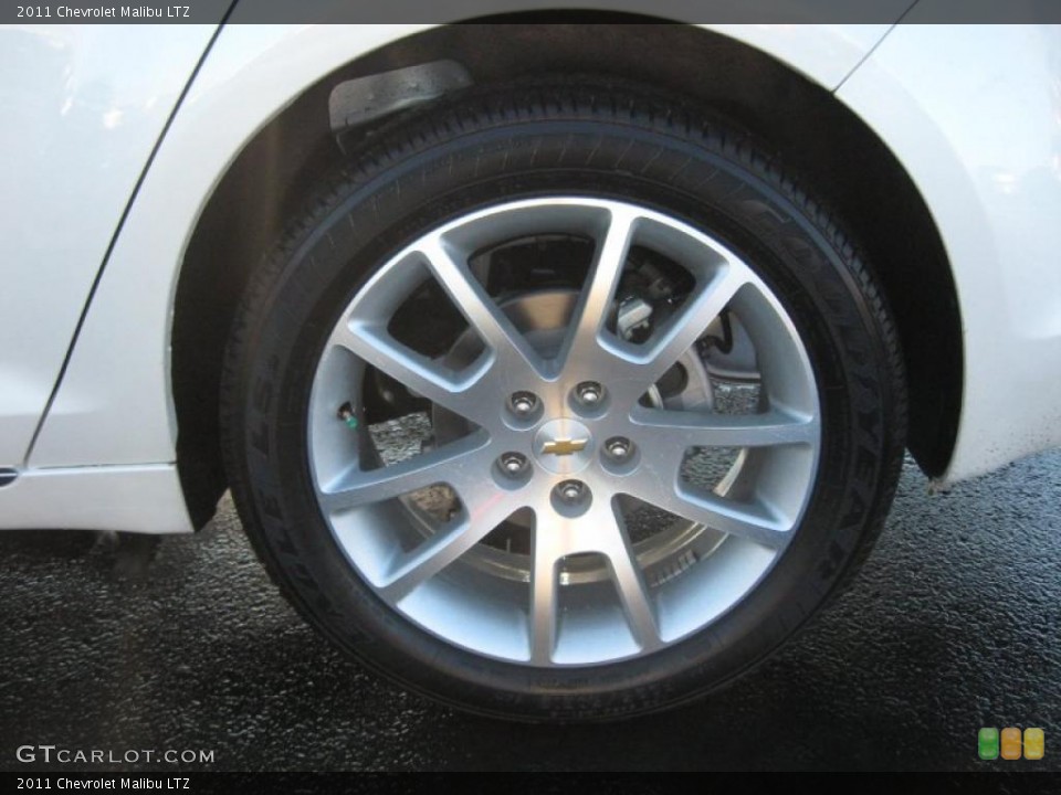 2011 Chevrolet Malibu LTZ Wheel and Tire Photo #39707219