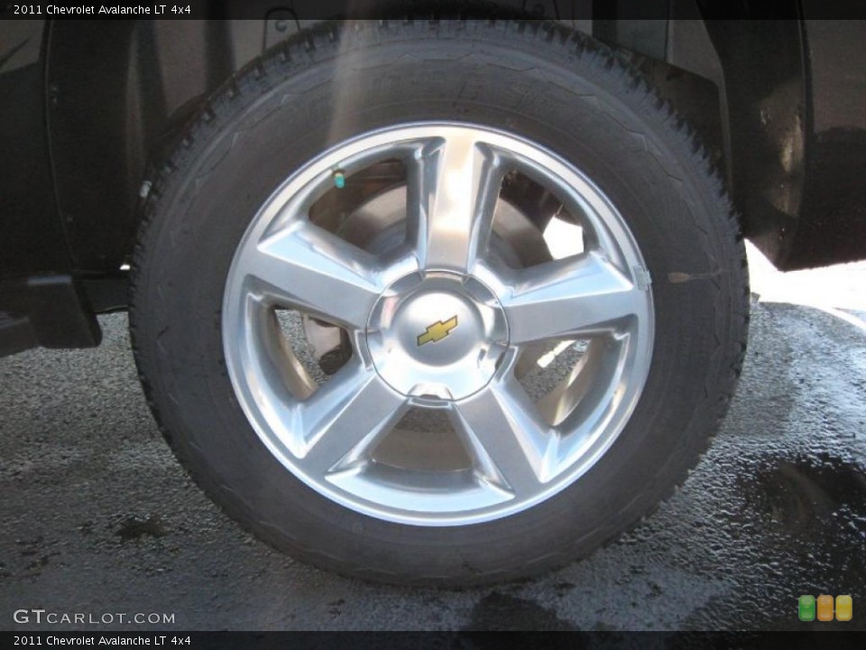 2011 Chevrolet Avalanche LT 4x4 Wheel and Tire Photo #39707671