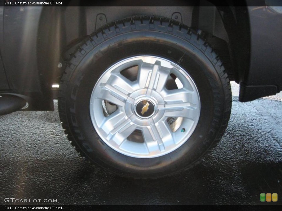 2011 Chevrolet Avalanche LT 4x4 Wheel and Tire Photo #39707911