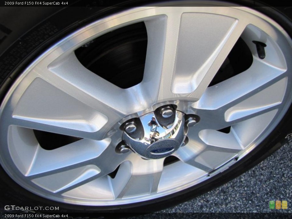 2009 Ford F150 FX4 SuperCab 4x4 Wheel and Tire Photo #39717211