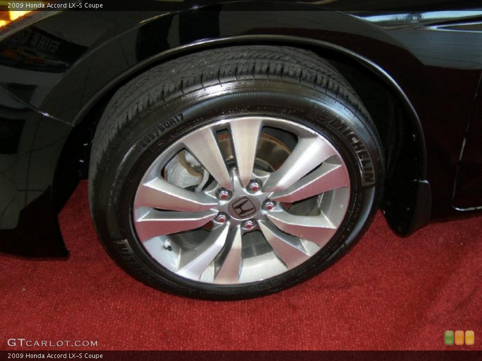 2009 Honda Accord LX-S Coupe Wheel and Tire Photo #39722435