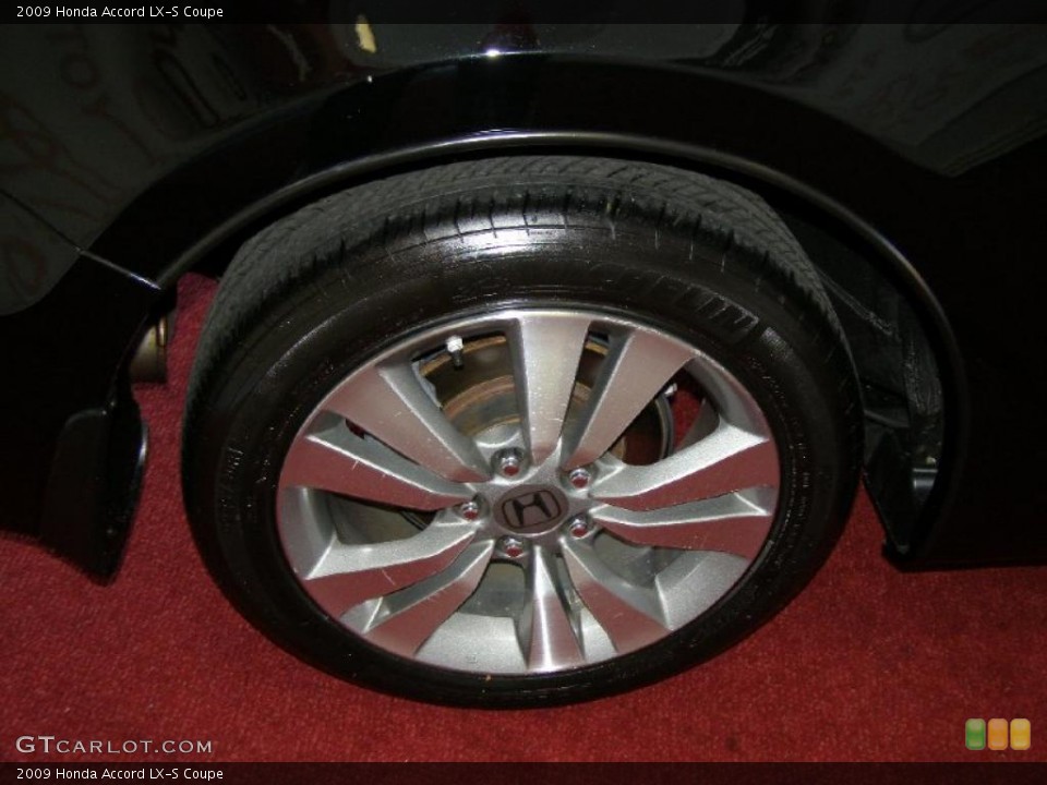 2009 Honda Accord LX-S Coupe Wheel and Tire Photo #39722515