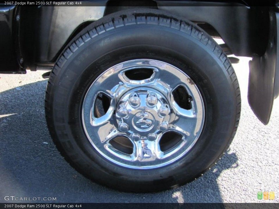 2007 Dodge Ram 2500 SLT Regular Cab 4x4 Wheel and Tire Photo #39727071