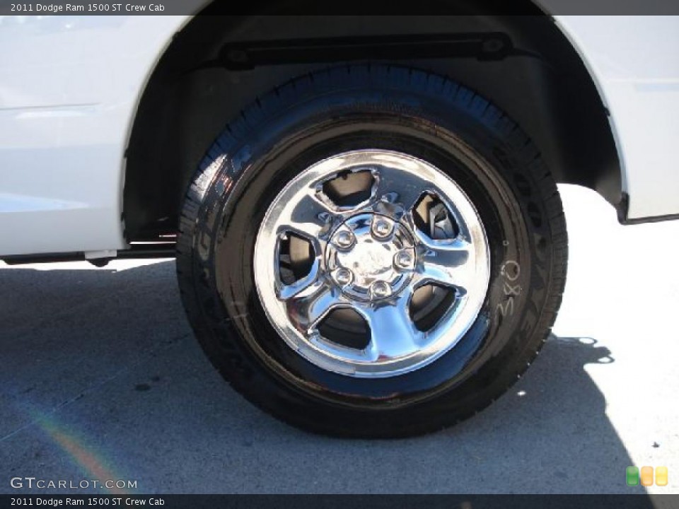 2011 Dodge Ram 1500 ST Crew Cab Wheel and Tire Photo #39727679