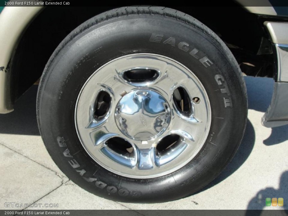 2000 Ford F150 Lariat Extended Cab Wheel and Tire Photo #39734755