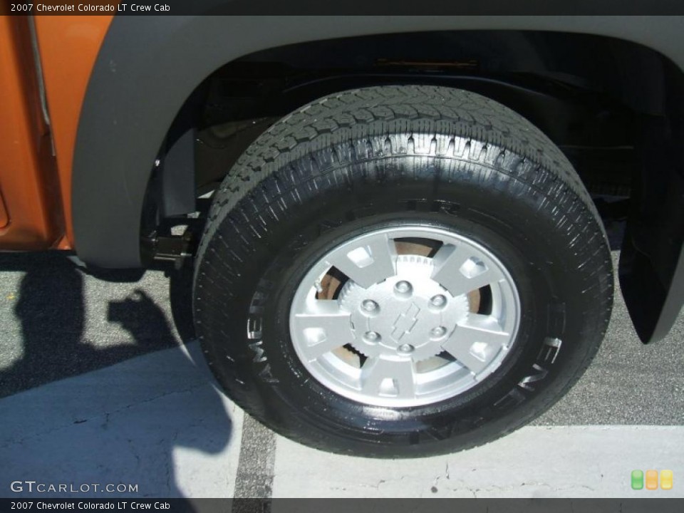 2007 Chevrolet Colorado LT Crew Cab Wheel and Tire Photo #39736097