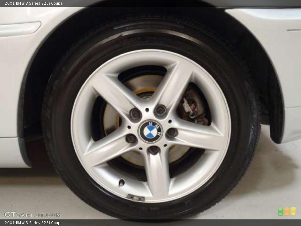 2001 BMW 3 Series 325i Coupe Wheel and Tire Photo #39741342