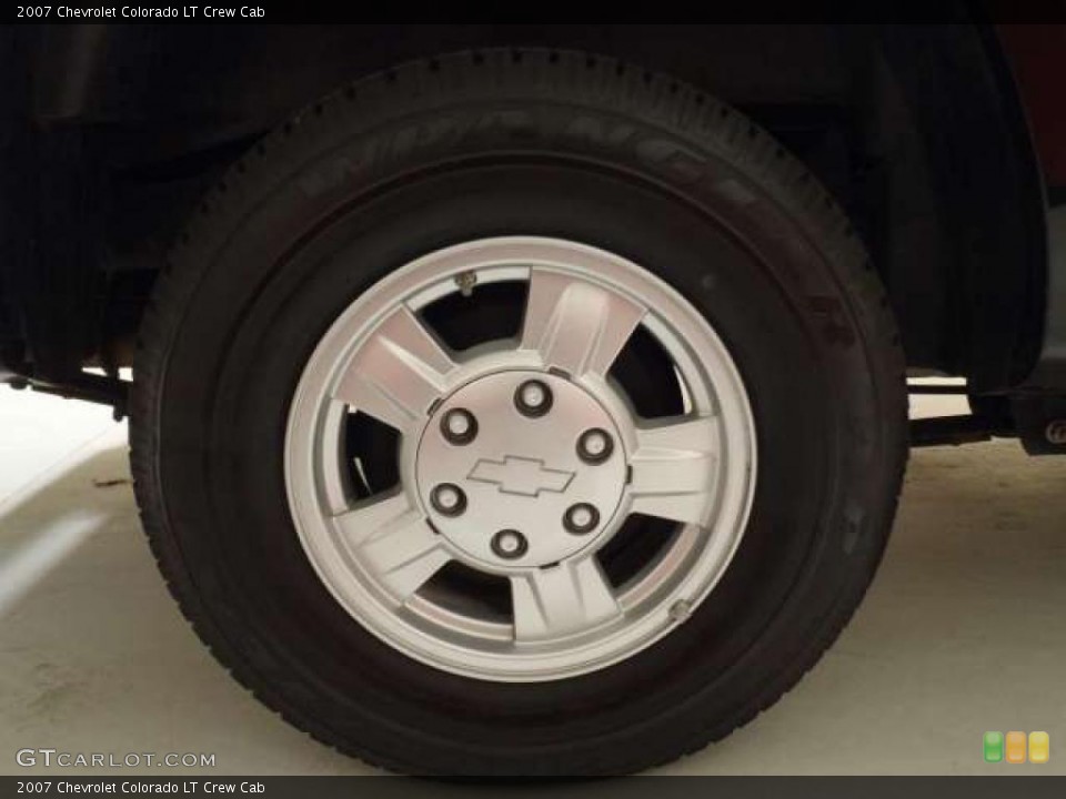 2007 Chevrolet Colorado LT Crew Cab Wheel and Tire Photo #39742454