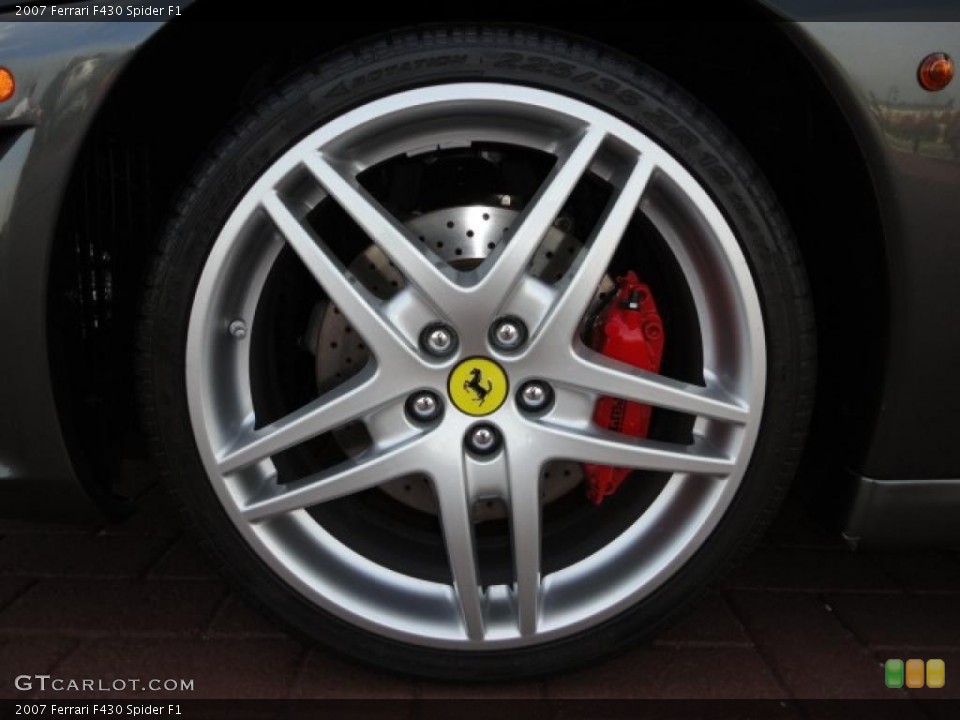 2007 Ferrari F430 Spider F1 Wheel and Tire Photo #39746794