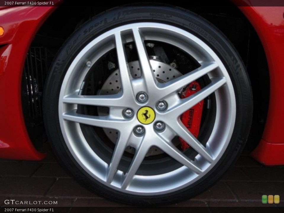 2007 Ferrari F430 Spider F1 Wheel and Tire Photo #39747350