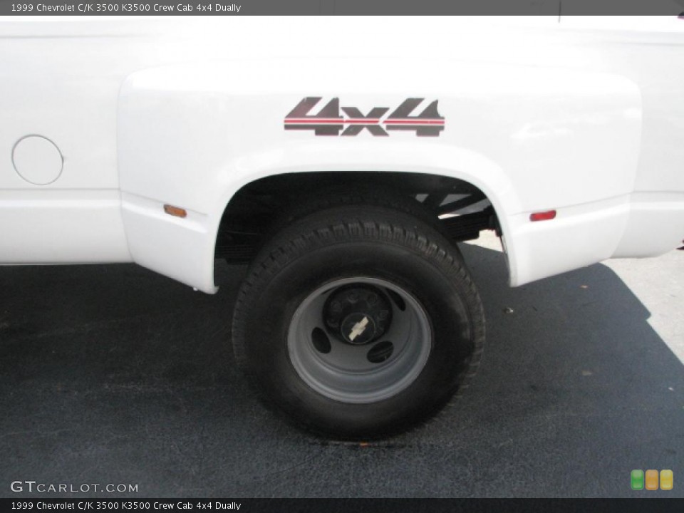 1999 Chevrolet C/K 3500 K3500 Crew Cab 4x4 Dually Wheel and Tire Photo #39749194